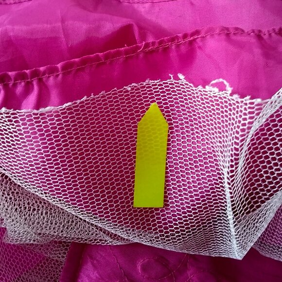 Rare; Too! Pink Sequin Girls Sleeveless Lined Sundress with Zipper Back Size 4 - Picture 8 of 8